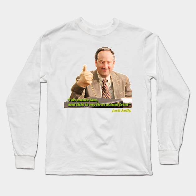 Jack Kelly - McPoyle vs. Ponderosa: The Trial of the Century Long Sleeve T-Shirt by HerrObst